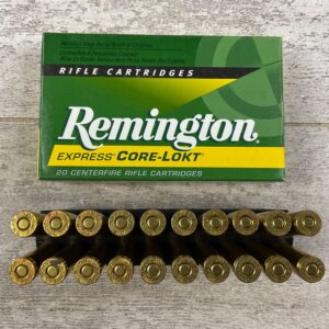 REMINGTON 30-06 SPRINGFIELD, 220 GR. SP CORE-LOKT AMMO, FULL BOX #5-10532-RB