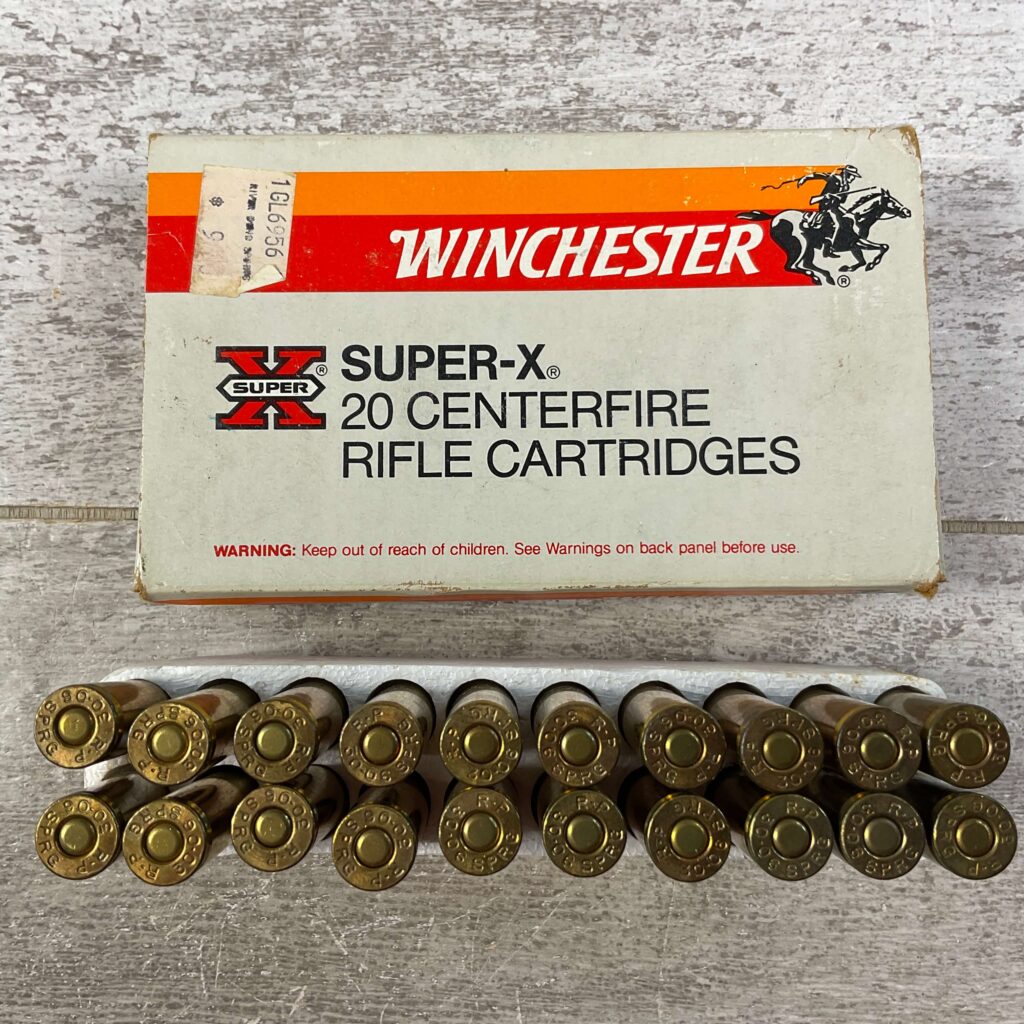 REMINGTON 30-06 SPRINGFIELD, 220 GR. SP CORE-LOKT AMMO, FULL BOX (IN WINCHESTER BOX) #5-10533-RB