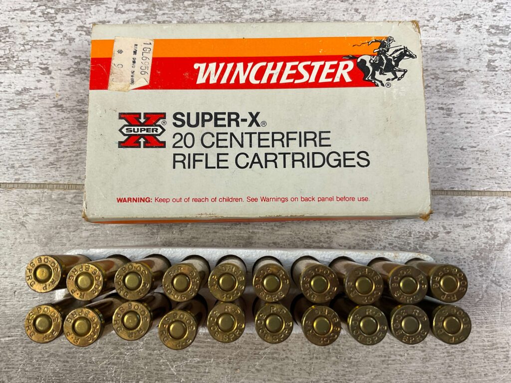 REMINGTON 30-06 SPRINGFIELD, 220 GR. SP CORE-LOKT AMMO, FULL BOX (IN WINCHESTER BOX) #5-10533-RB