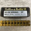 SELLIER & BELLOT 30-06 SPRINGFIELD, 180 GR. SP AMMO, FULL BOX #5-10537-RB