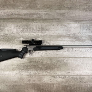 THOMPSON CENTER ENCORE 375 H&H SINGLE SHOT BREAK ACTION RIFLE, JAMES EARL JONES COLLECTION #5-10701