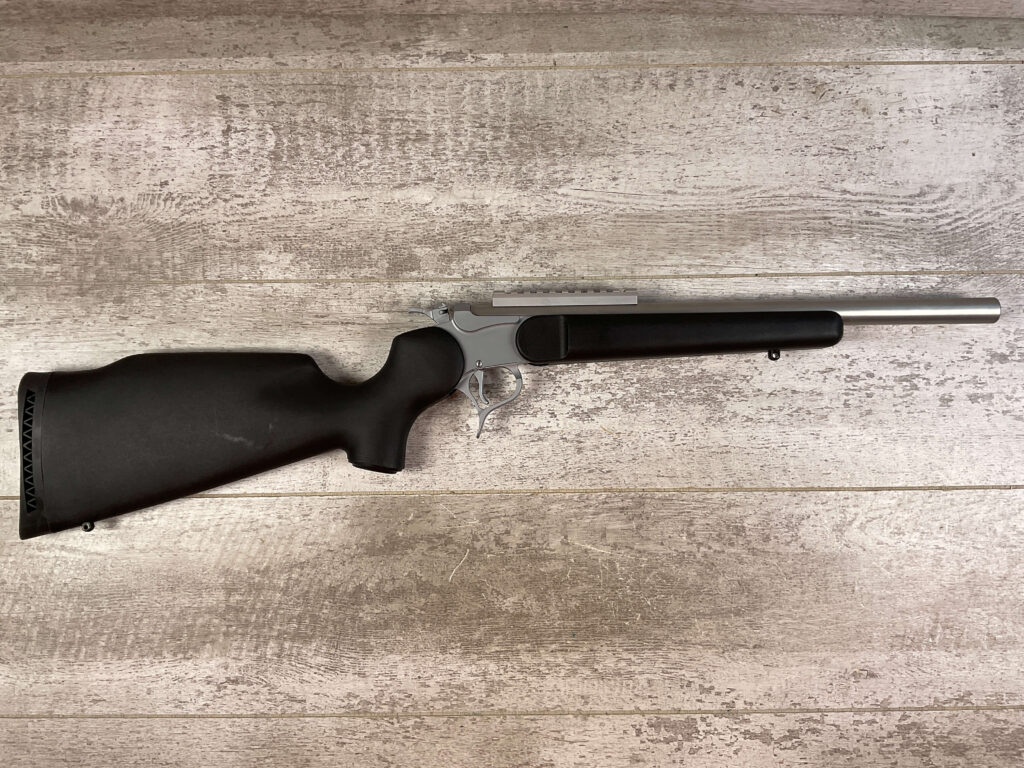 THOMPSON CENTER ENCORE 7.63 MINI SINGLE SHOT BREAK ACTION RIFLE, JAMES EARL JONES #5-10704