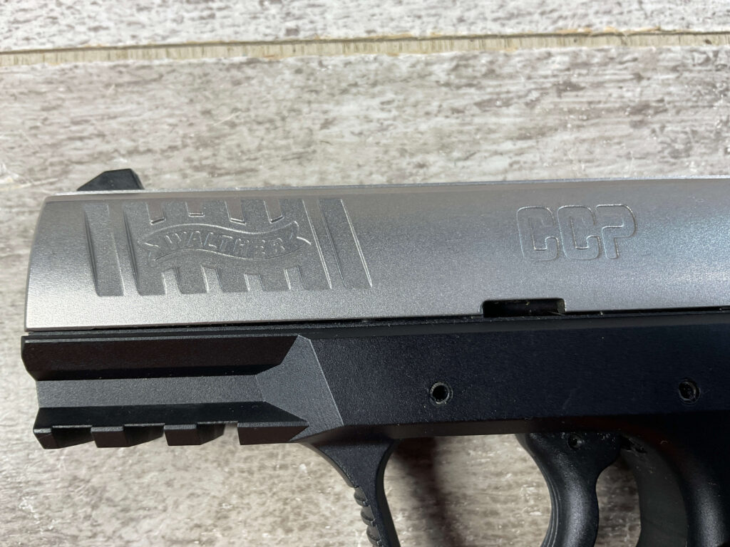 WALTHER CCP 9MM STAINLESS 8-RD SA SEMI AUTO PISTOL #5-10998