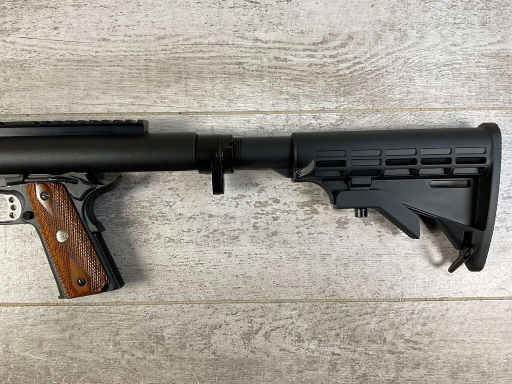 SMITH & WESSON S&W 1911 SEMI AUTO RIFLE/PISTOL IN .460 ROLAND, JAMES EARL JONES COLLECTION #5-10706-PF