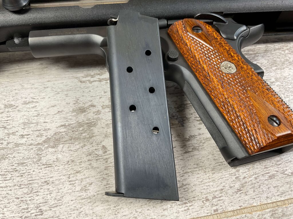 SMITH & WESSON S&W 1911 SEMI AUTO RIFLE/PISTOL IN .460 ROLAND, JAMES EARL JONES COLLECTION #5-10706-PF