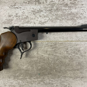 THOMPSON CENTER ENCORE .357 CAL HERRETT SINGLE SHOT BREAK ACTION PISTOL, JAMES EARL JONES COLLECTION #5-10717-PF