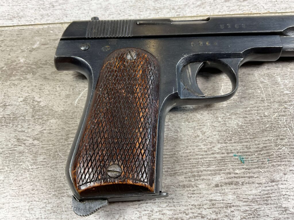 CHINESE SHIKI 7.65MM CAL WWII SEMI AUTO PISTOL, ULTRA RARE, ALL MATCHING, JAMES EARL JONES COLLECTION #5-10719-PF