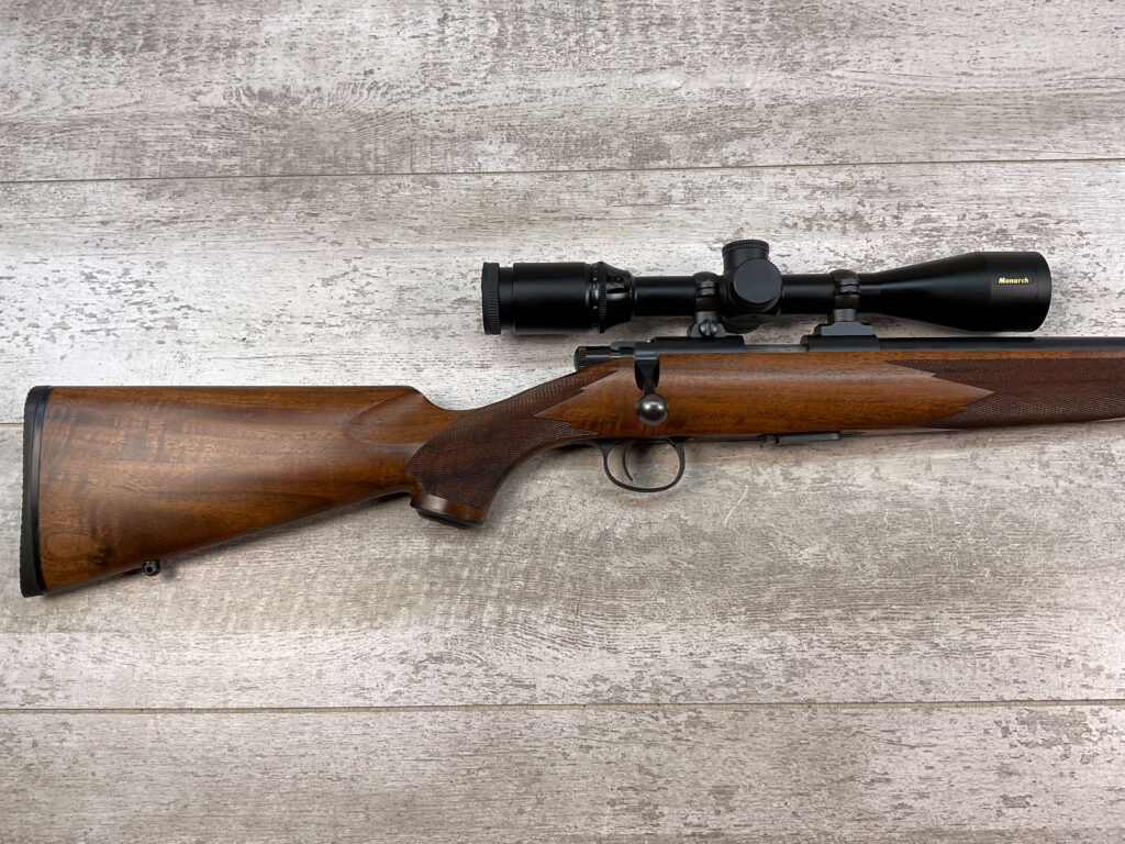 COOPER ARMS MODEL 57-M 22LR BOLT ACTION RIFLE, NIKON MONARCH SCOPE, MINTY #5-09501