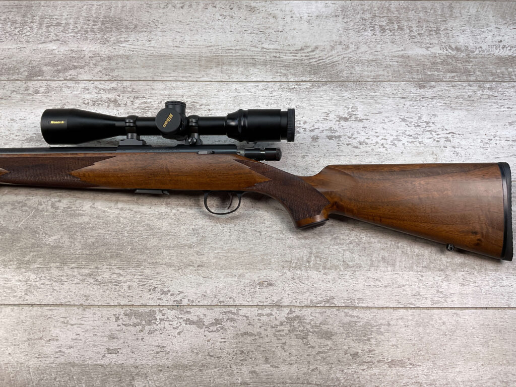 COOPER ARMS MODEL 57-M 22LR BOLT ACTION RIFLE, NIKON MONARCH SCOPE, MINTY #5-09501