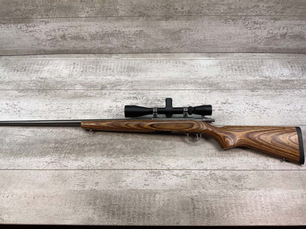 RUGER ALL WEATHER 77/22 .22WIN MAG R.F. BOLT ACTION RIFLE, MINTY #5-09503