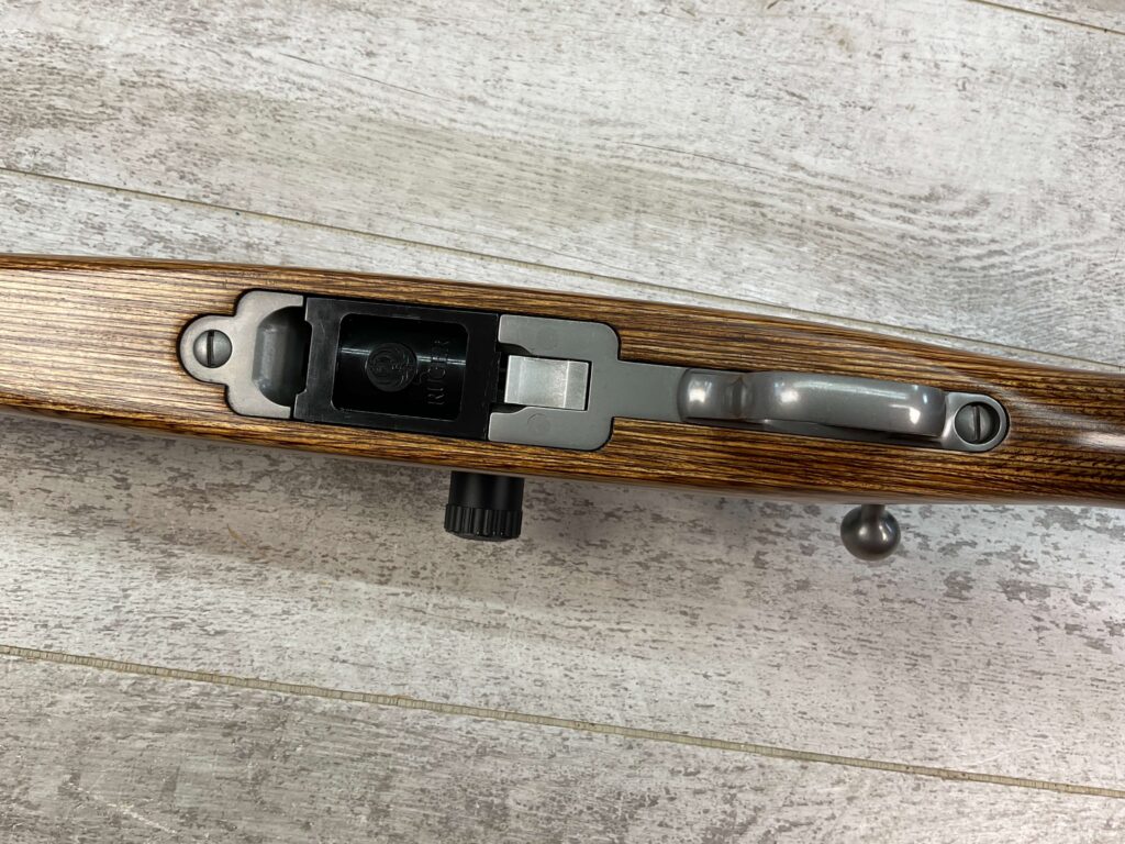 RUGER ALL WEATHER 77/22 .22WIN MAG R.F. BOLT ACTION RIFLE, MINTY #5-09503