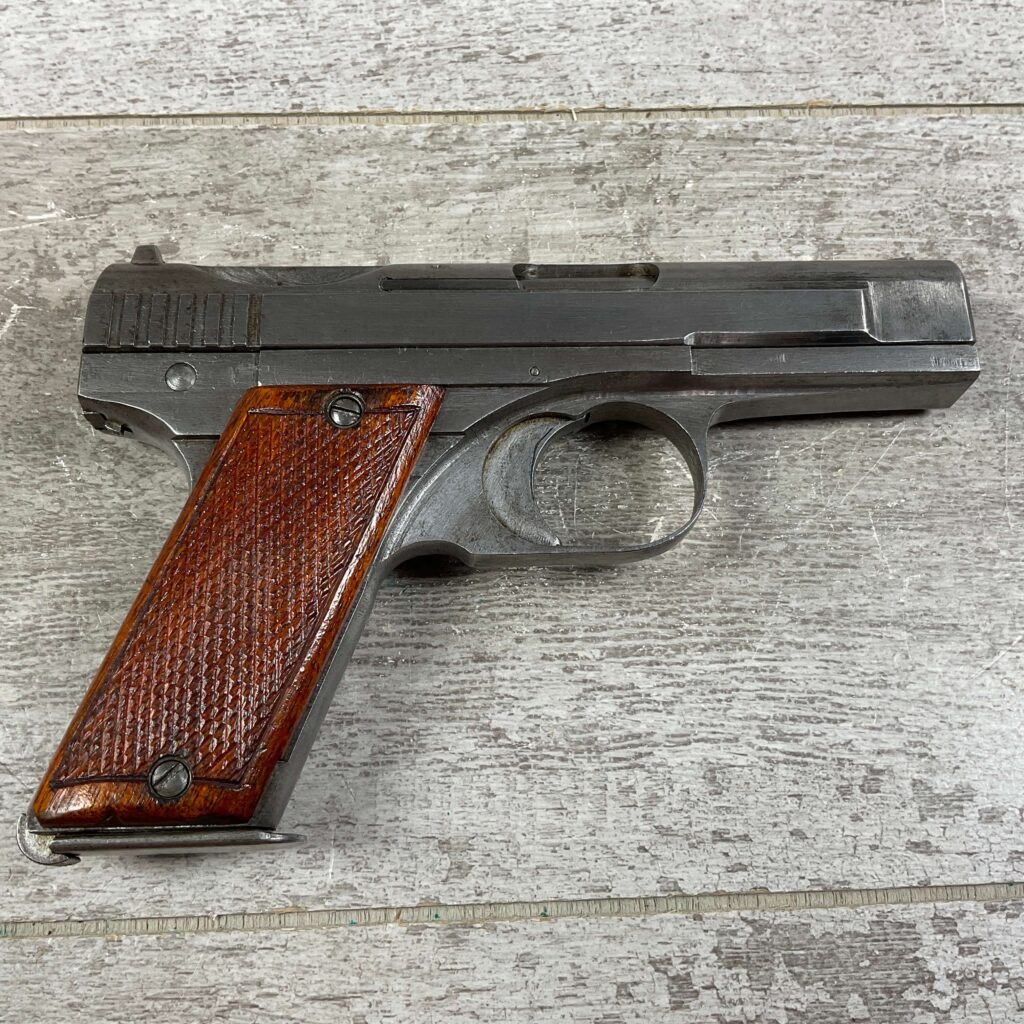 JAPANESE HAMADA 8MM NAMBU SEMI AUTO PISTOL, ULTRA RARE, JAMES EARL JONES COLLECTION #5-10723
