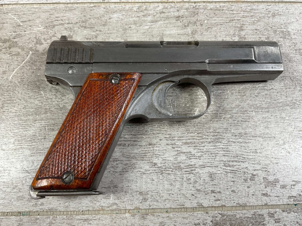 JAPANESE HAMADA 8MM NAMBU SEMI AUTO PISTOL, ULTRA RARE, JAMES EARL JONES COLLECTION #5-10723