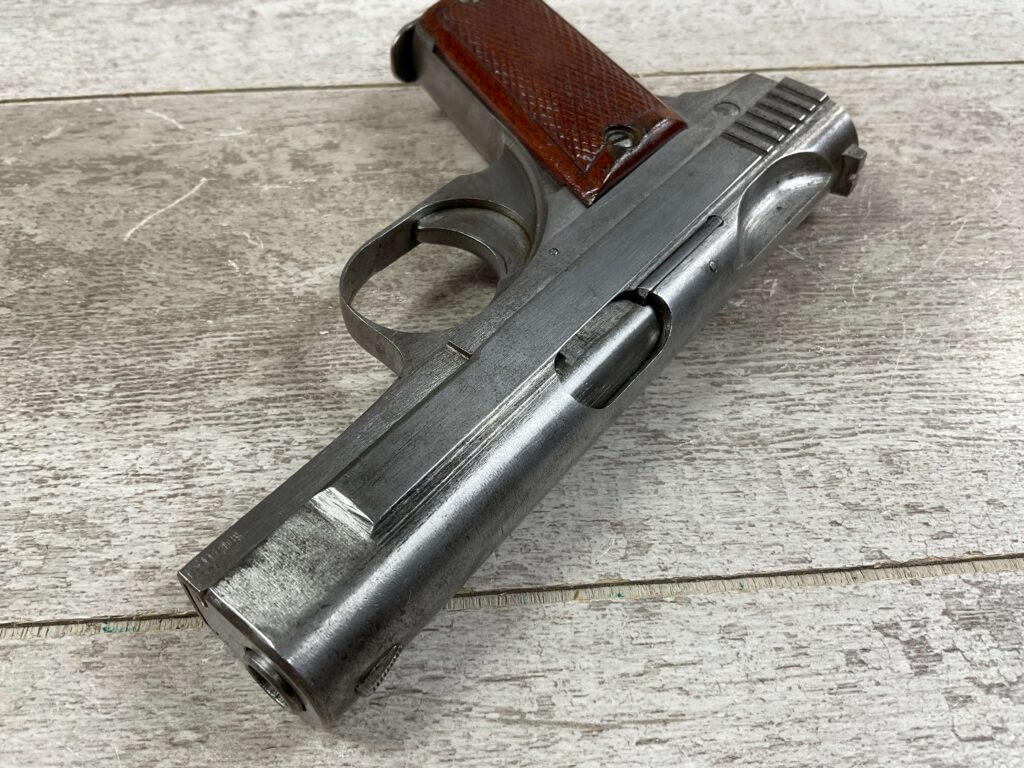 JAPANESE HAMADA 8MM NAMBU SEMI AUTO PISTOL, ULTRA RARE, JAMES EARL JONES COLLECTION #5-10723