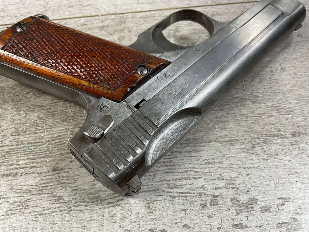 JAPANESE HAMADA 8MM NAMBU SEMI AUTO PISTOL, ULTRA RARE, JAMES EARL JONES COLLECTION #5-10723