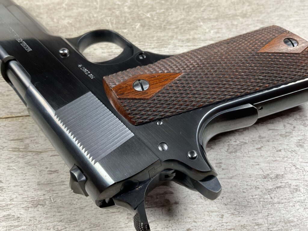 TURNBULL RESTORATION MODEL OF 1911 U.S. MARINE CORPS 45 AUTO SEMI AUTO PISTOL, JAMES EARL JONES COLLECTION #5-10729