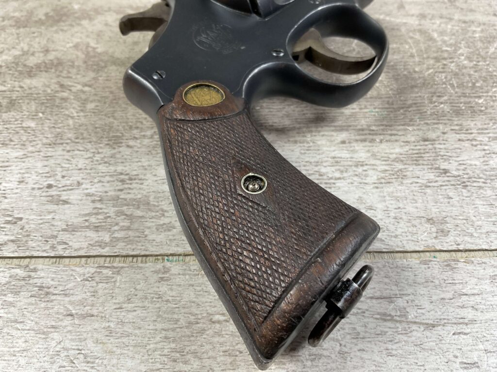 SMITH & WESSON S&W 2ND MODEL HAND EJECTOR BRITISH LEND LEASE .45LC REVOLVER, JAMES EARL JONES COLLECTION #5-10736