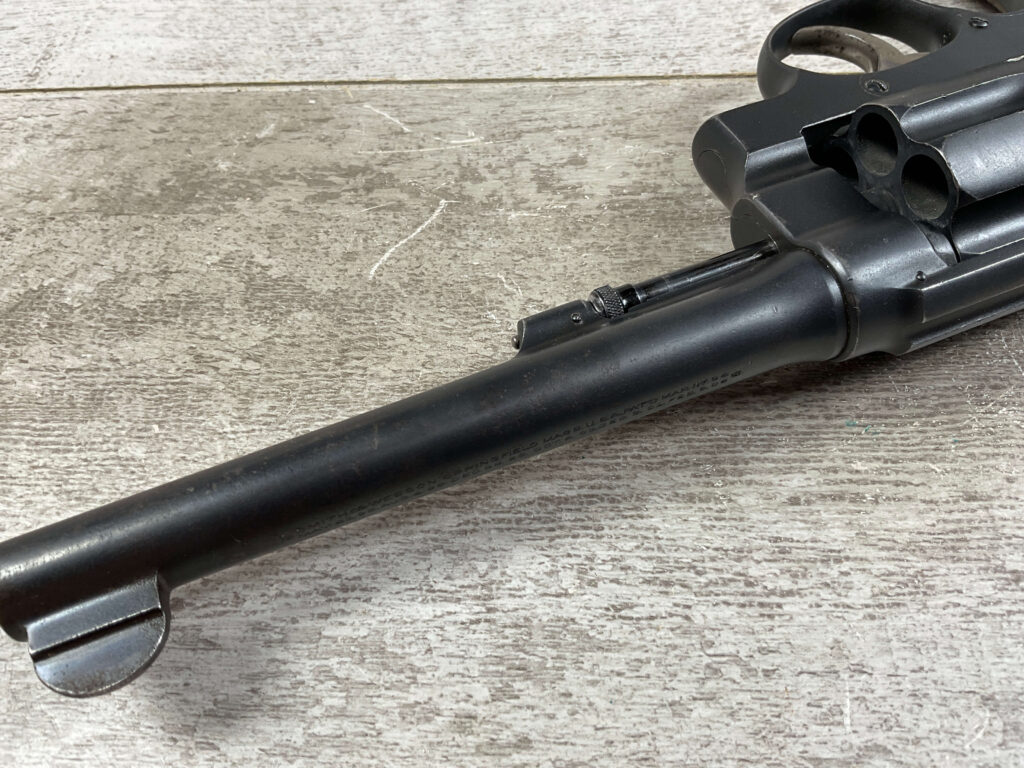 SMITH & WESSON S&W 2ND MODEL HAND EJECTOR BRITISH LEND LEASE .45LC REVOLVER, JAMES EARL JONES COLLECTION #5-10736