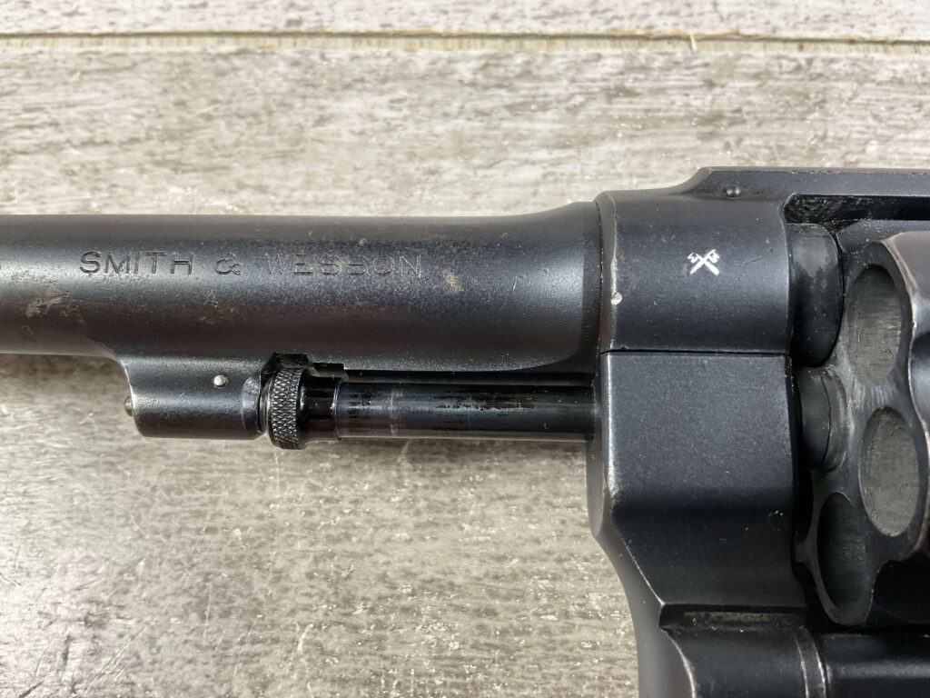 SMITH & WESSON S&W 2ND MODEL HAND EJECTOR BRITISH LEND LEASE .45LC REVOLVER, JAMES EARL JONES COLLECTION #5-10736
