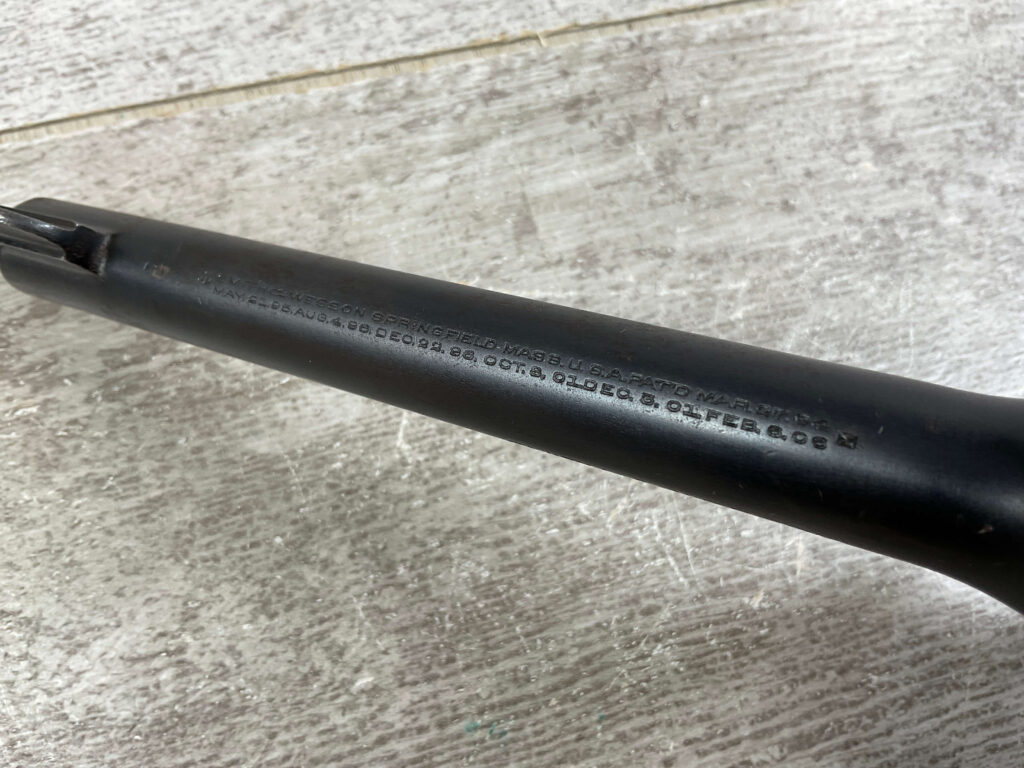 SMITH & WESSON S&W 2ND MODEL HAND EJECTOR BRITISH LEND LEASE .45LC REVOLVER, JAMES EARL JONES COLLECTION #5-10736