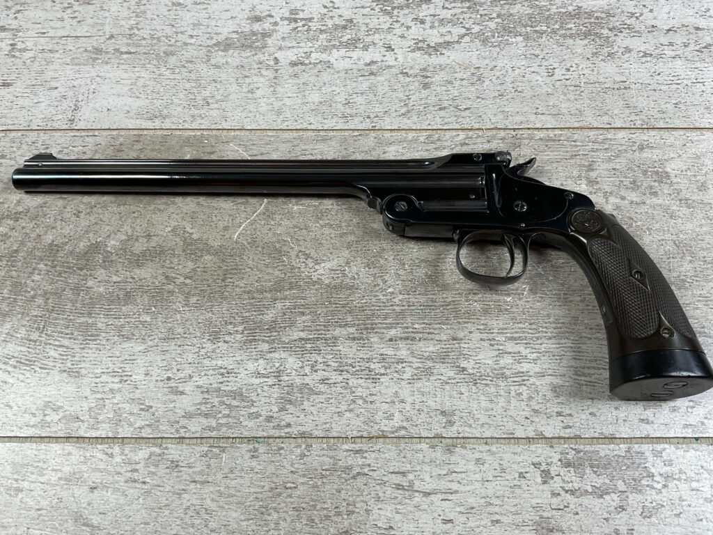 SMITH & WESSON S&W STRAIGHTLINE TARGET 22LR COMPETITION SINGLE SHOT PISTOL, JAMES EARL JONES COLLECTION #5-10733