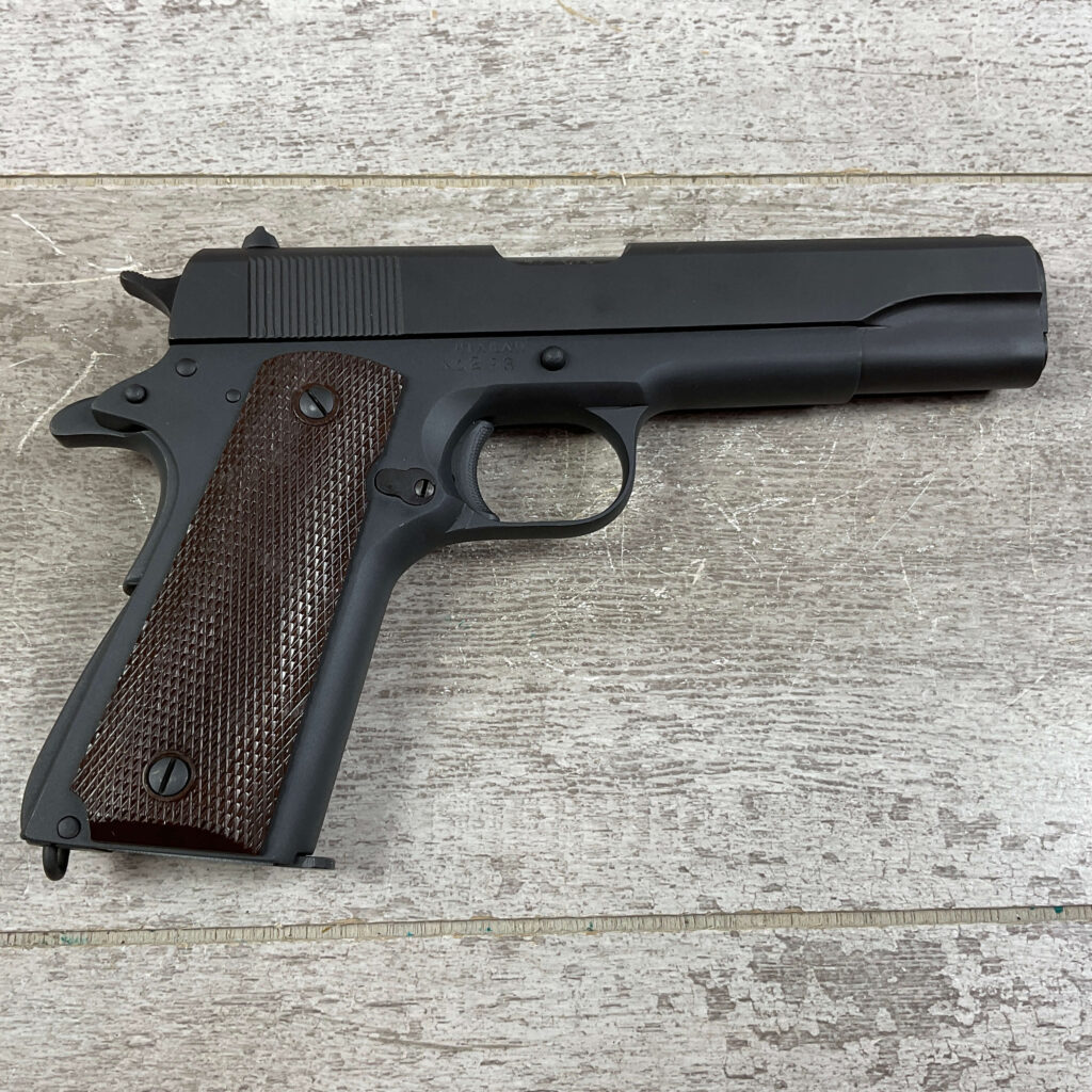 KOREAN / PUSAN JIN IRON WORKS .45ACP SEMI AUTO PISTOL, PROFESSIONALLY REFINISHED, JAMES EARL JONES COLLECTION #5-10751