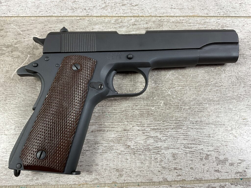 KOREAN / PUSAN JIN IRON WORKS .45ACP SEMI AUTO PISTOL, PROFESSIONALLY REFINISHED, JAMES EARL JONES COLLECTION #5-10751