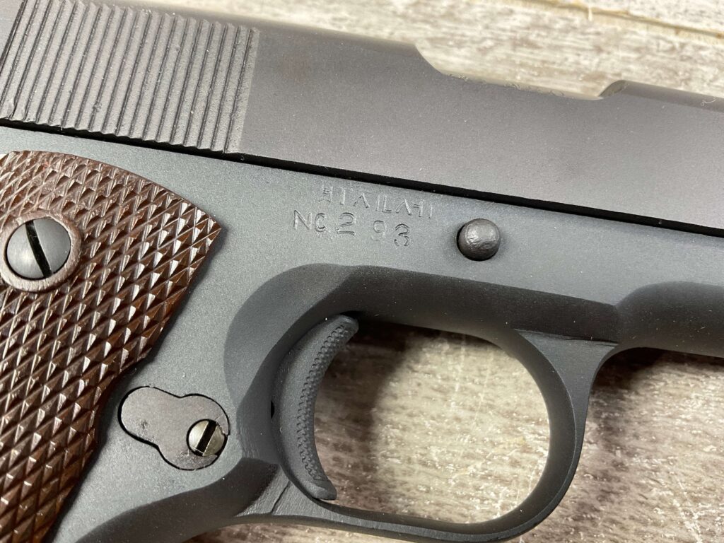 KOREAN / PUSAN JIN IRON WORKS .45ACP SEMI AUTO PISTOL, PROFESSIONALLY REFINISHED, JAMES EARL JONES COLLECTION #5-10751