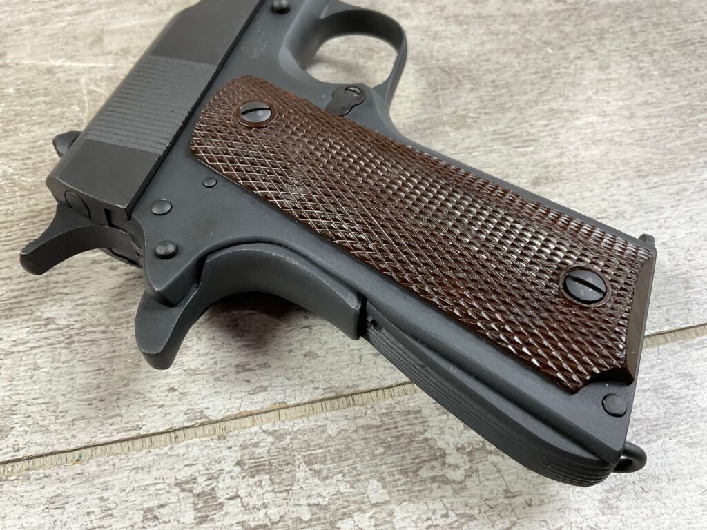 KOREAN / PUSAN JIN IRON WORKS .45ACP SEMI AUTO PISTOL, PROFESSIONALLY REFINISHED, JAMES EARL JONES COLLECTION #5-10751