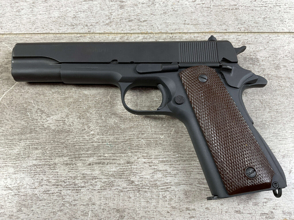 KOREAN / PUSAN JIN IRON WORKS .45ACP SEMI AUTO PISTOL, PROFESSIONALLY REFINISHED, JAMES EARL JONES COLLECTION #5-10751