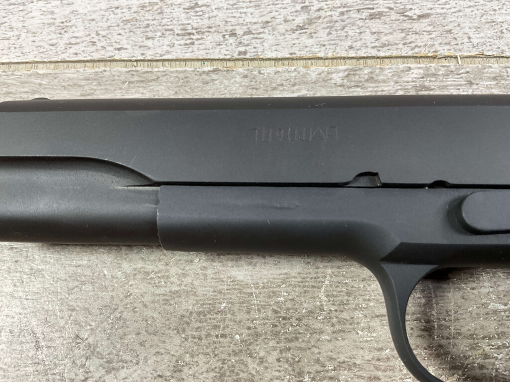 KOREAN / PUSAN JIN IRON WORKS .45ACP SEMI AUTO PISTOL, PROFESSIONALLY REFINISHED, JAMES EARL JONES COLLECTION #5-10751