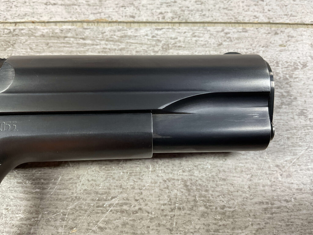 MEXICAN OBREGON 1911A1 .45ACP SEMI AUTO PISTOL, PROFESSIONALLY RESTORED, JAMES EARL JONES COLLECTION, MINTY #5-10753