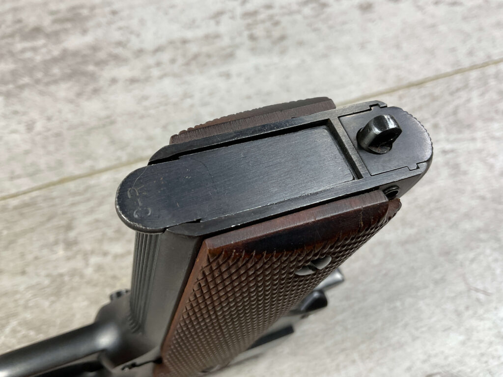 MEXICAN OBREGON 1911A1 .45ACP SEMI AUTO PISTOL, PROFESSIONALLY RESTORED, JAMES EARL JONES COLLECTION, MINTY #5-10753