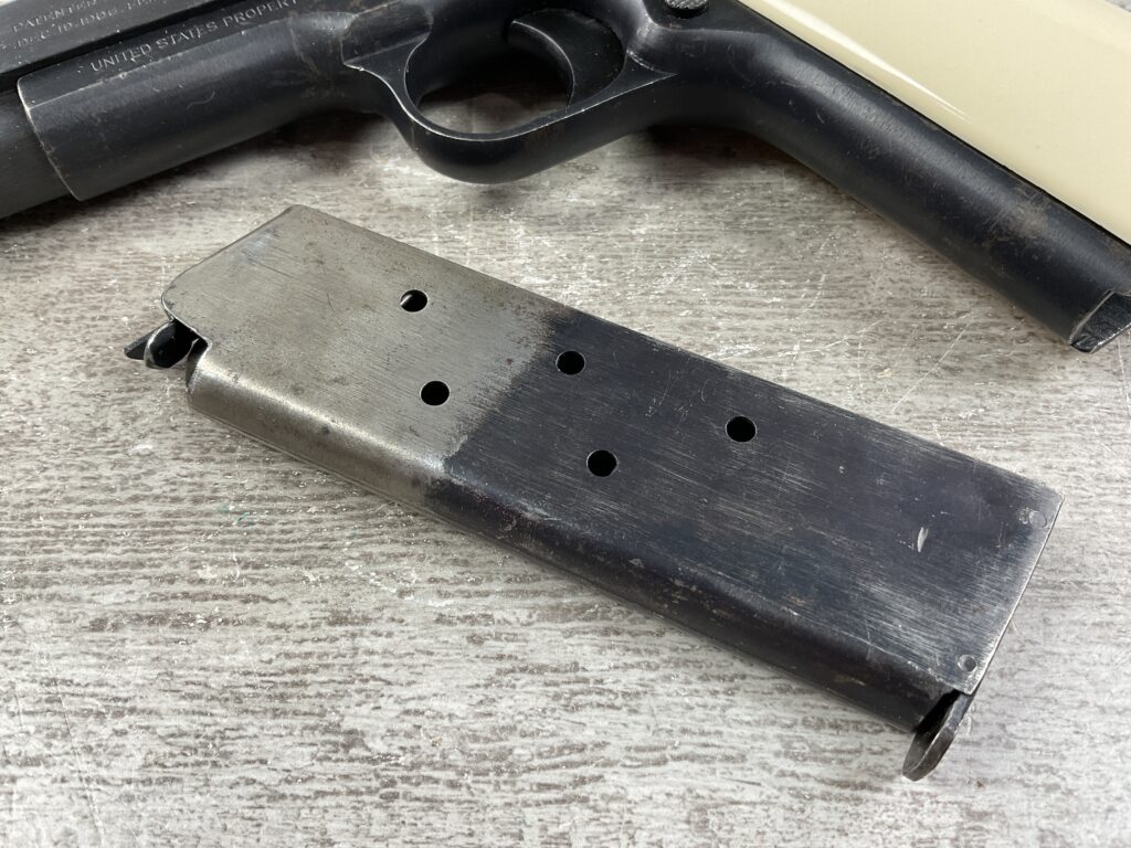 COLT 1911 45 ACP SEMI AUTO MILITARY PISTOL, 1917 MFR, JAMES EARL JONES COLLECTION #5-10725