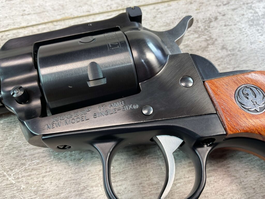 RUGER NEW MODEL SINGLE SIX 17HMR REVOLVER, JAMES EARL JONES COLLECTION #5-10759