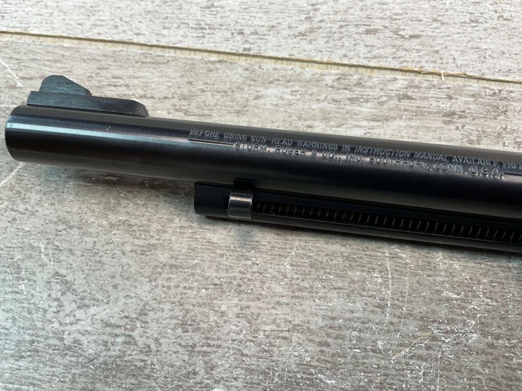 RUGER NEW MODEL SINGLE SIX 17HMR REVOLVER, JAMES EARL JONES COLLECTION #5-10759