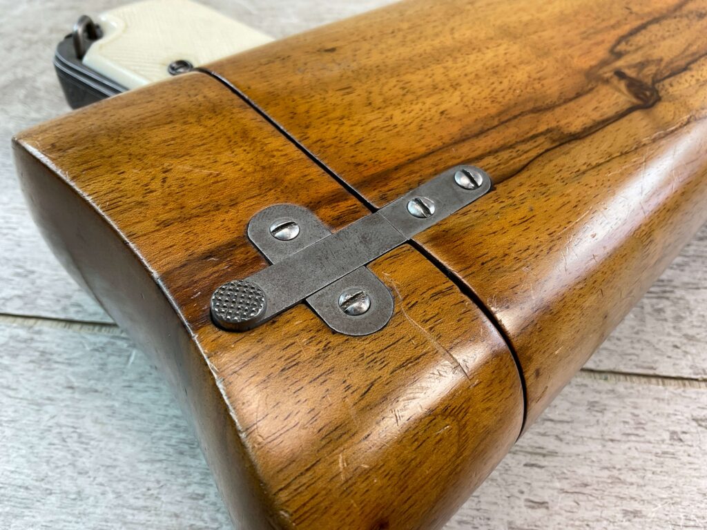 FN 1903 ENGRAVED SEMI AUTO PISTOL W/ SHOULDER STOCK, JAMES EARL JONES COLLECTION, RARE #5-10769