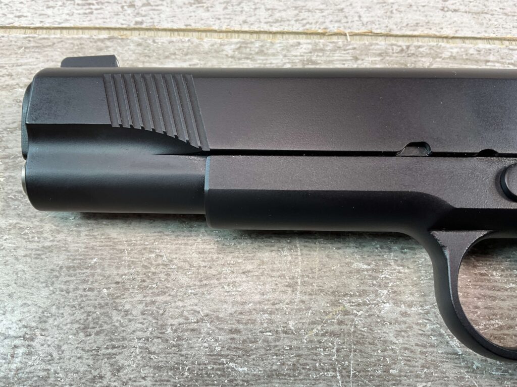 NIGHTHAWK CUSTOM GOVT MOD .45 ACP SEMI AUTO PISTOL, JAMES EARL JONES COLLECTION, LIKE NEW #5-10783