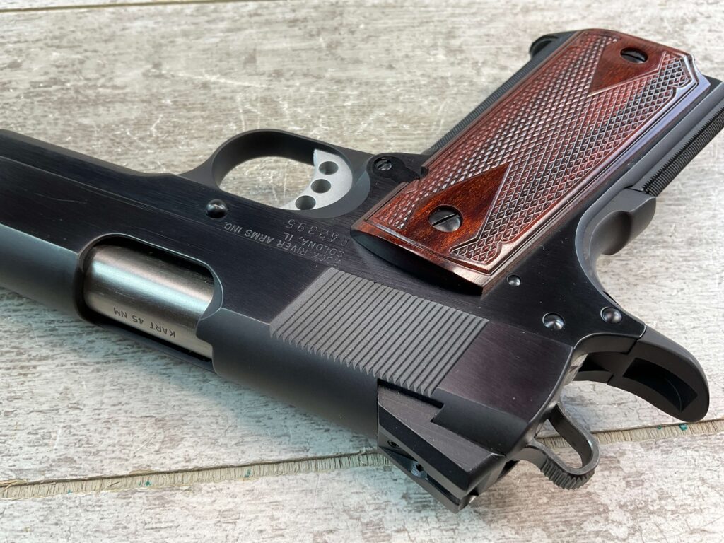 ROCK RIVER ARMS 1911-A1 .45 ACP SEMI AUTO PISTOL, JAMES EARL JONES COLLECTION, NEW #5-10785