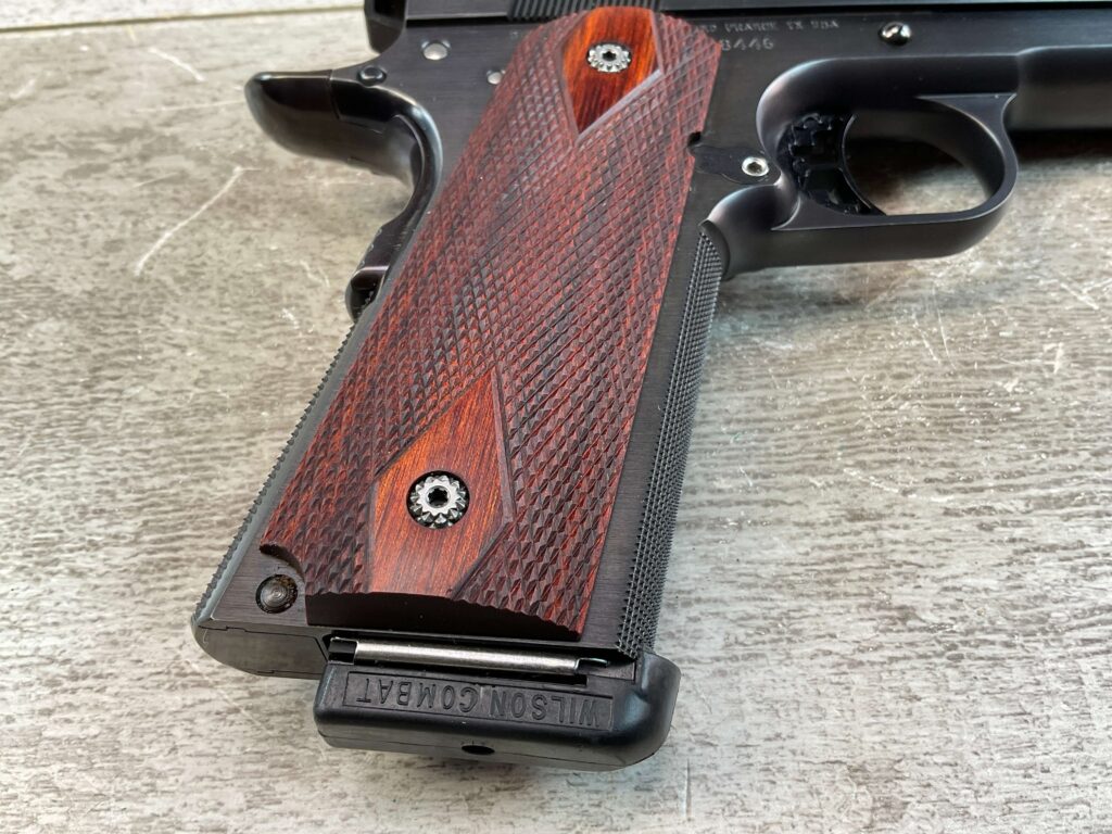 STRAYER-VOIGT INFINITY .45 ACP SEMI AUTO PISTOL, JAMES EARL JONES COLLECTION, CUSTOM BUILT #5-10791