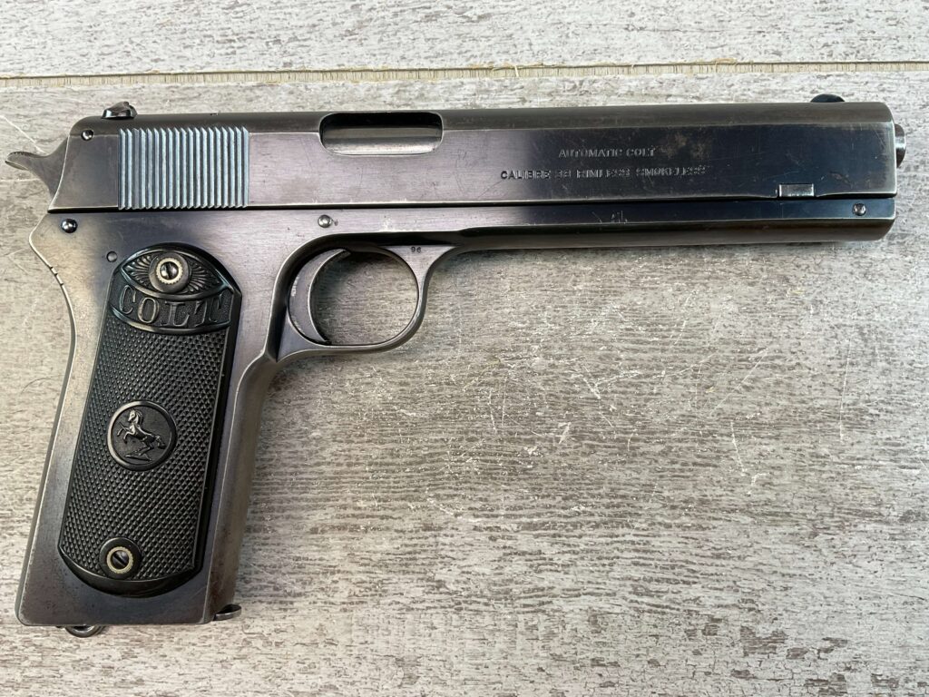 COLT MODEL 1902 MILITARY 38 RIMLESS SEMI AUTO PISTOL, JAMES EARL JONES COLLECTION #5-10794