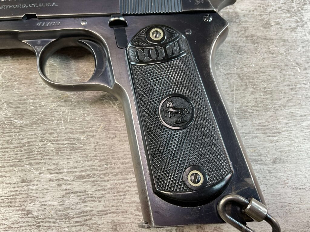 COLT MODEL 1902 MILITARY 38 RIMLESS SEMI AUTO PISTOL, JAMES EARL JONES COLLECTION #5-10794