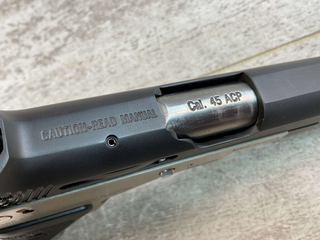 DORNAUS & DIXON MARKSMAN SPECIAL MATCH .45 ACP SEMI AUTO PISTOL, JAMES EARL JONES COLLECTION, RARE #5-10775-PF