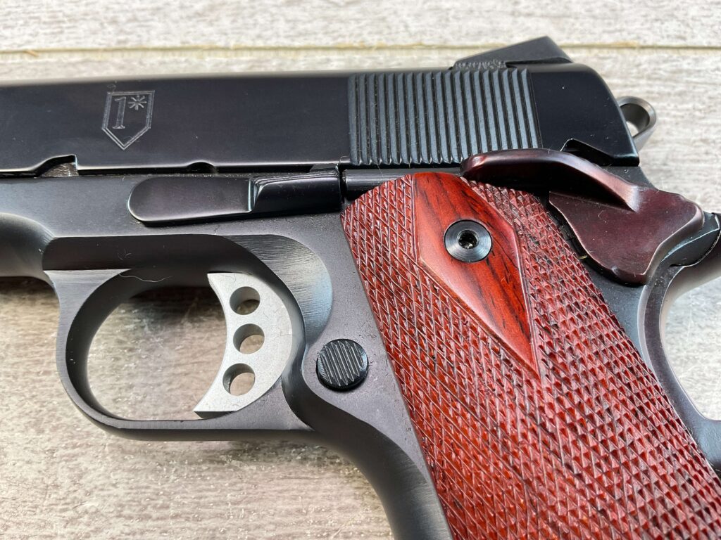 SPRINGFIELD ARMORY / KASE REEDER CUSTOM 1 ASTERISK (1*) 9MM SEMI AUTO PISTOL, JAMES EARL JONES COLLECTION #5-10786