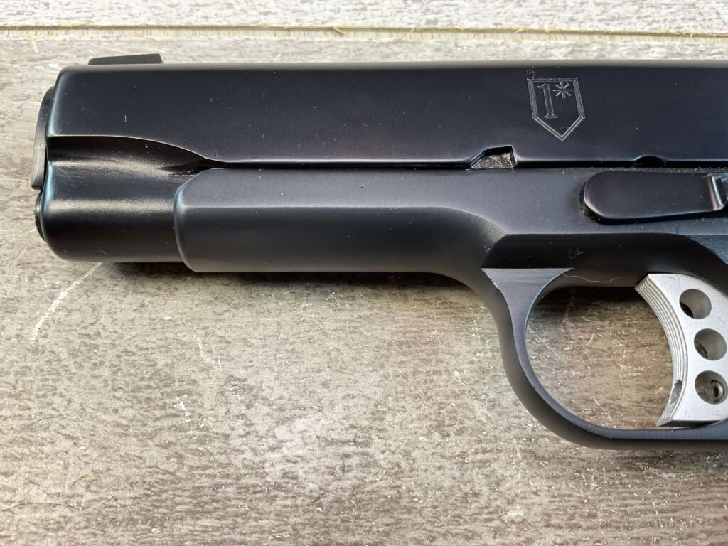 SPRINGFIELD ARMORY / KASE REEDER CUSTOM 1 ASTERISK (1*) 9MM SEMI AUTO PISTOL, JAMES EARL JONES COLLECTION #5-10786