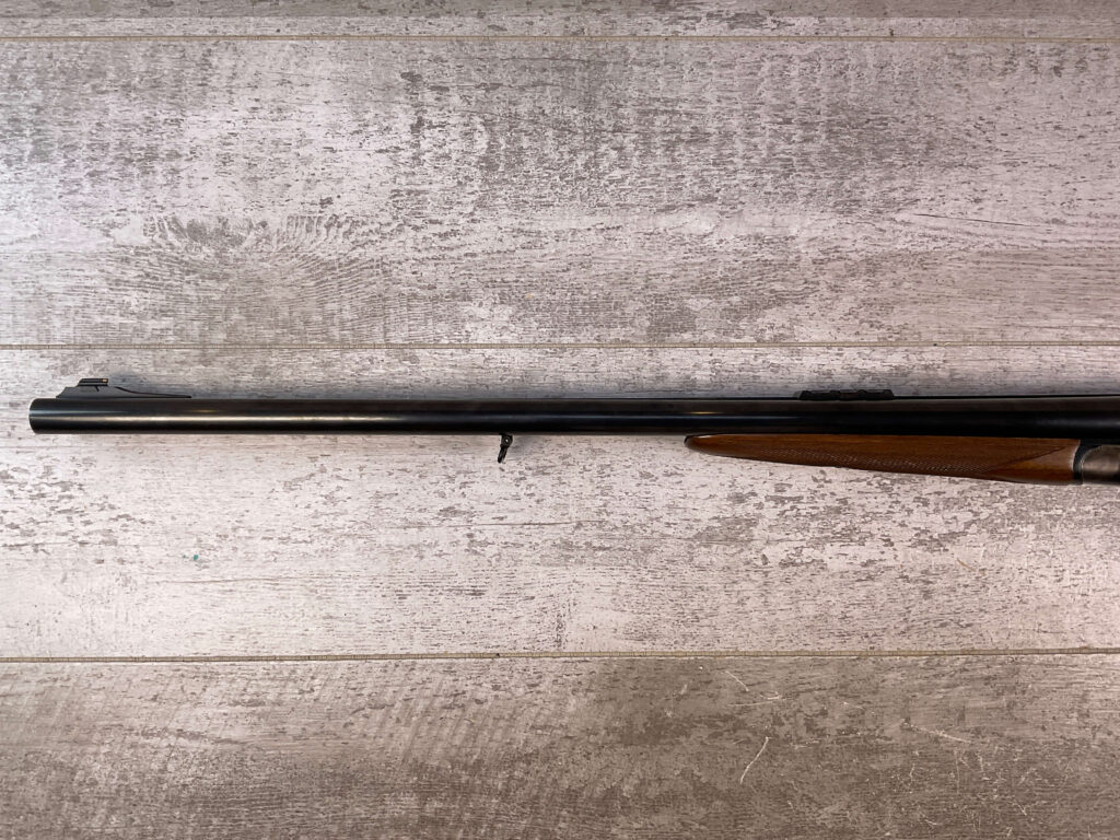 DIXIE GUN WORKS 45-70 SXS DOUBLE BARREL RIFLE, JAMES EARL JONES COLLECTION, LIKE NEW #5-11000