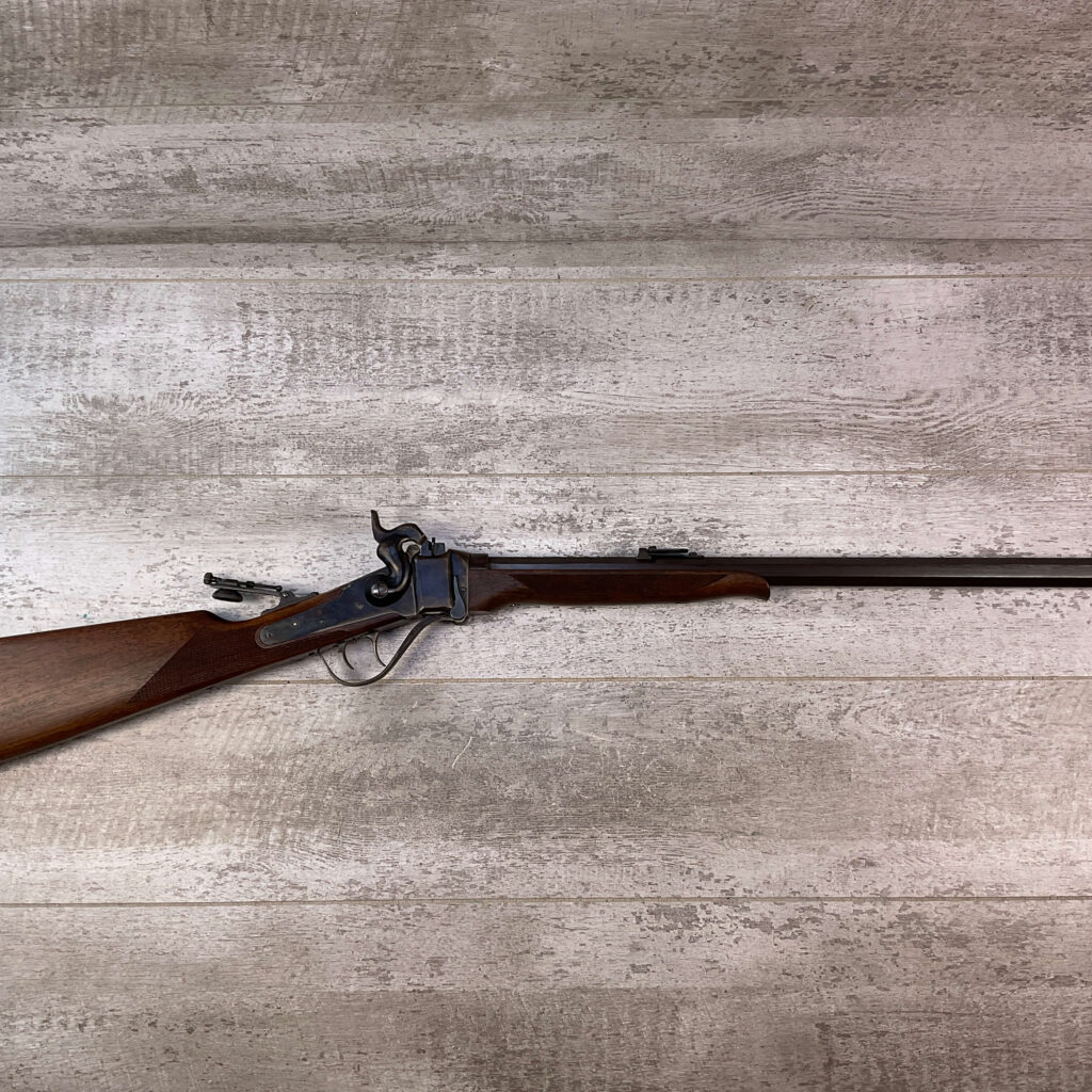 IAB GARDONE SHARPS .45-70 FALLING BLOCK RIFLE, JAMES EARL JONES COLLECTION, LIKE NEW #5-11001