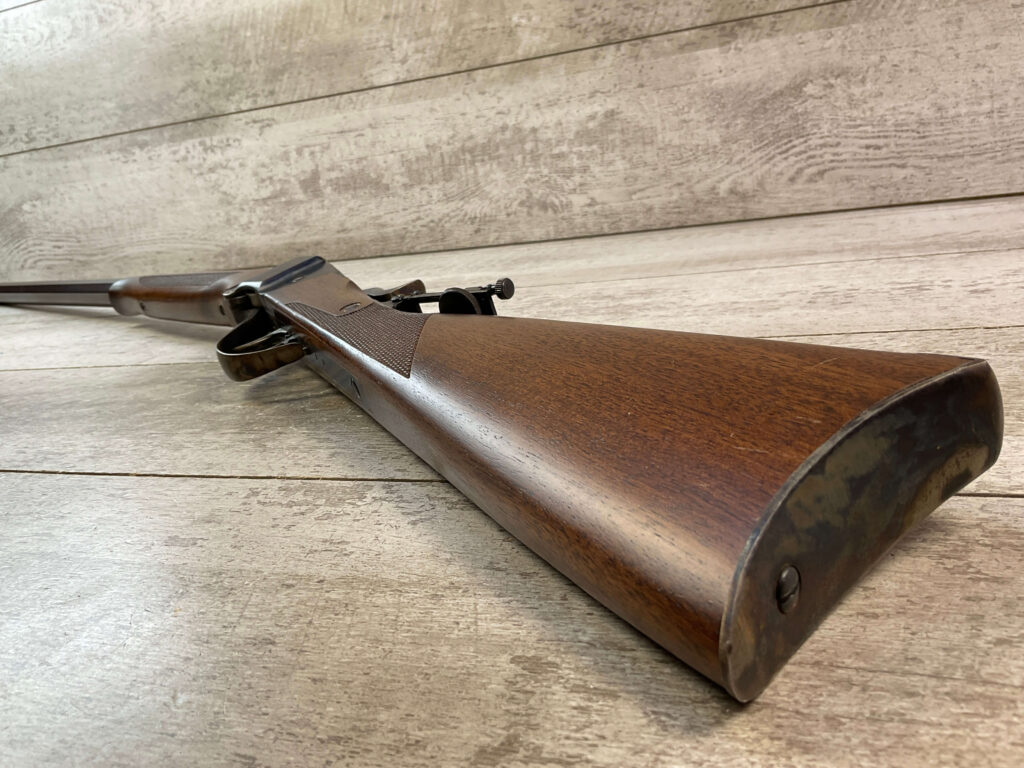 IAB GARDONE SHARPS .45-70 FALLING BLOCK RIFLE, JAMES EARL JONES COLLECTION, LIKE NEW #5-11001