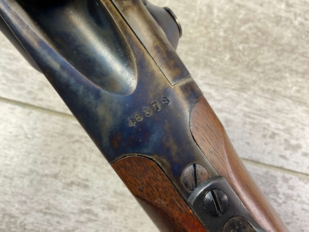 IAB GARDONE SHARPS .45-70 FALLING BLOCK RIFLE, JAMES EARL JONES COLLECTION, LIKE NEW #5-11001