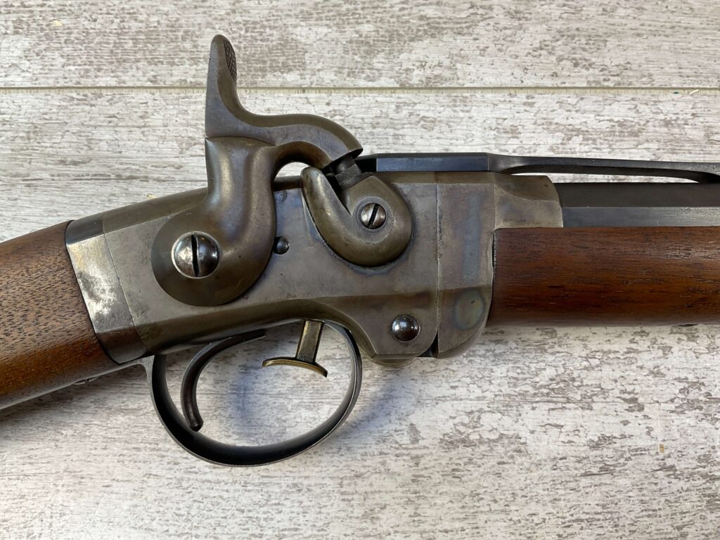 POULTNEY & TRIMBLE SRC CIVIL WAR SMITH CAVALRY CARBINE RIFLE IN .50 CAL, JAMES EARL JONES COLLECTION #5-11003